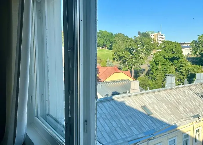 Stylish 2 Bed With Park View 아파트 투르쿠